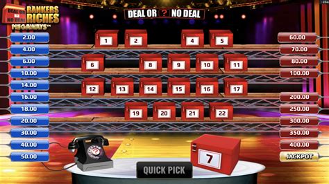 Deal Or No Deal Bankers Riches Megaways 888 Casino