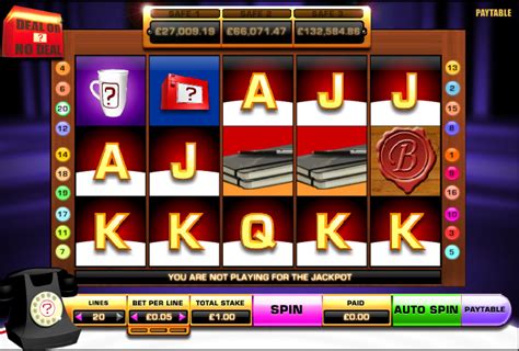 Deal Or No Deal Slots De Revisao