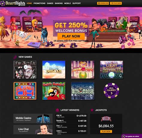 Desert Nights Casino Online