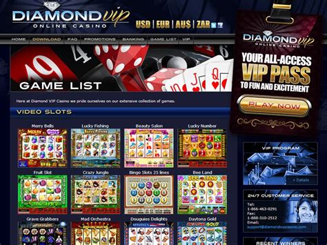 Diamond Vip Casino Online Reviews