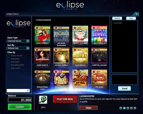 Eclipse Casino Aplicacao