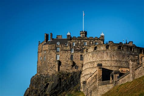 Edimburgo Slott Skottland