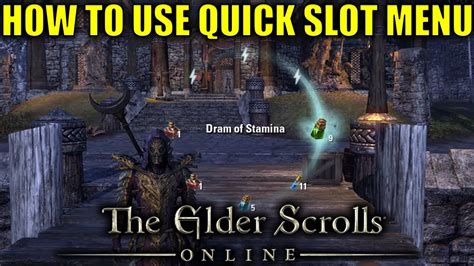 Elder Scrolls Online Quickslot Bar