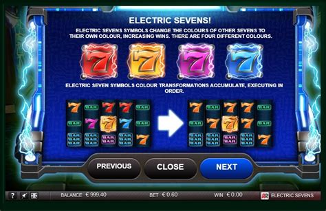 Electric Sevens Slot Gratis