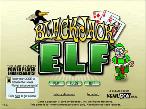 Elf Blackjack