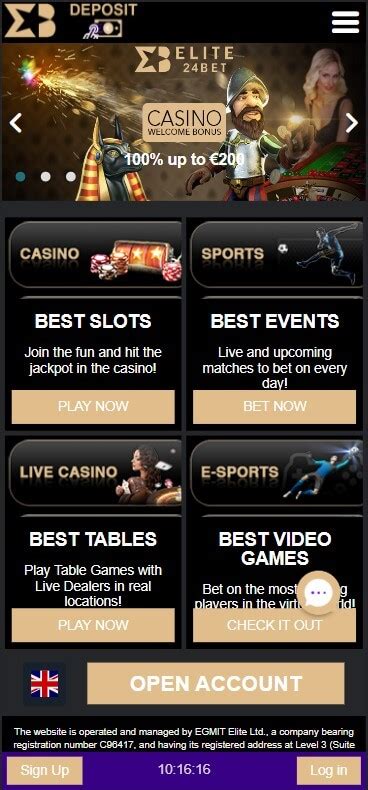 Elite24bet Casino App