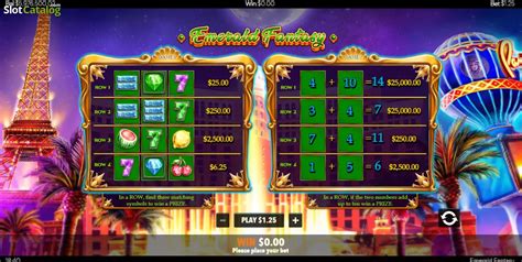 Emerald Fantasy Scratchcard Betfair