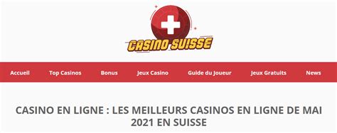 Emploi Casinos Suisse