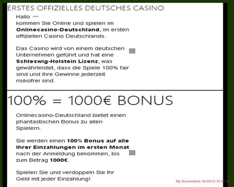 Erstes Deutsches De Casino Online