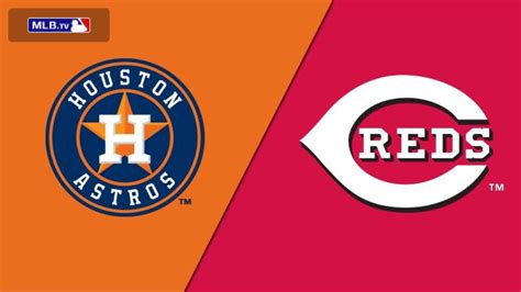 Estadisticas de jugadores de partidos de Houston Astros vs Cincinnati Reds