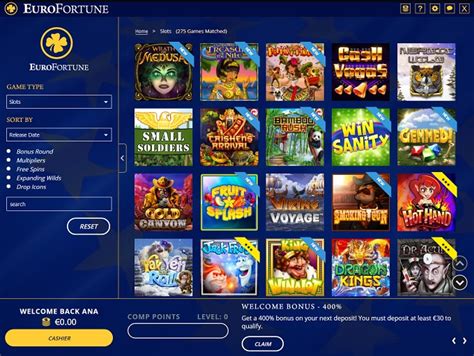 Eurofortune Online Casino Review