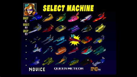 F Zero X Slot Machine