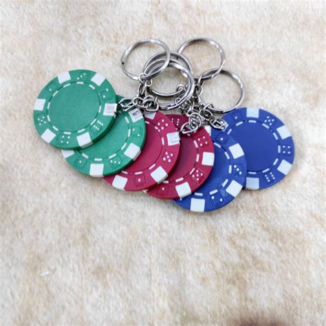 Ficha De Poker Chaveiro Reino Unido