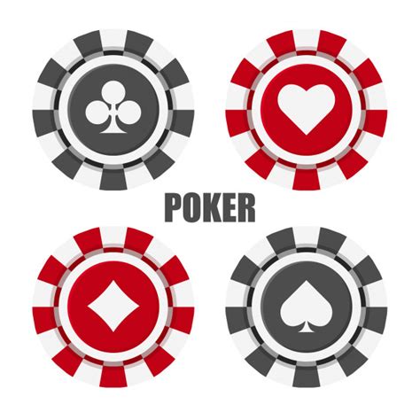 Fichas De Poker Vetor