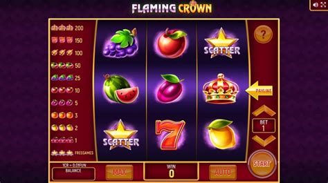 Flaming Crown 3x3 Bet365