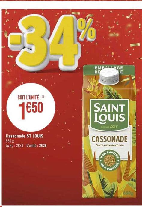 Geant Casino Saint Louis Promo