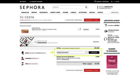 Glam Roleta Sephora Codigo De 100 Euros
