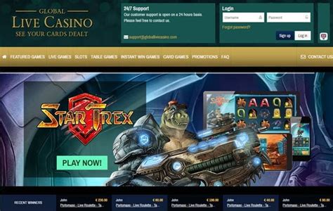 Global Live Casino Aplicacao