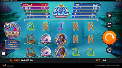 Gods Of Seas Tritons Fortune Pokerstars