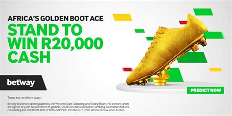 Golden Boot Football Betway
