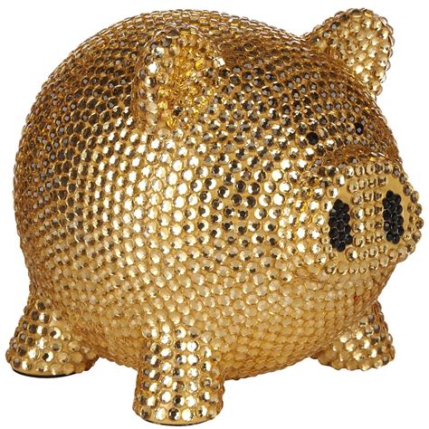 Golden Piggy Bank Bling Bling Brabet