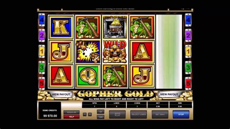 Gopher Gold Slot - Play Online