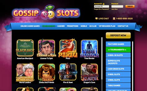 Gossip Slots Casino Login