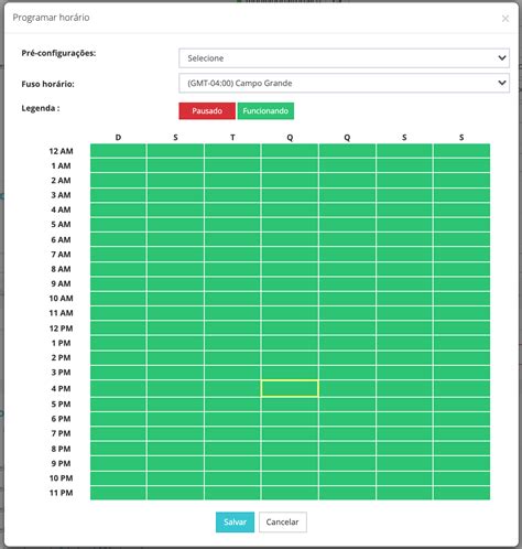Horario De Gestao Definicao