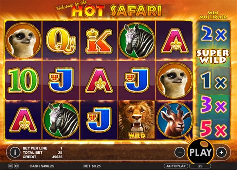 Hot Safari Slot Gratis