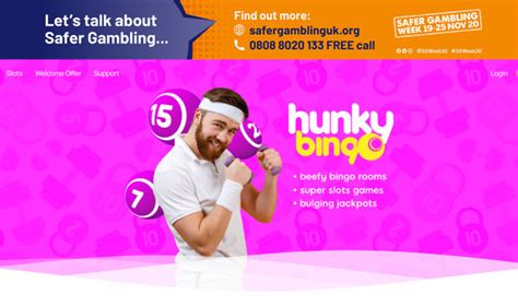 Hunky Bingo Casino Login
