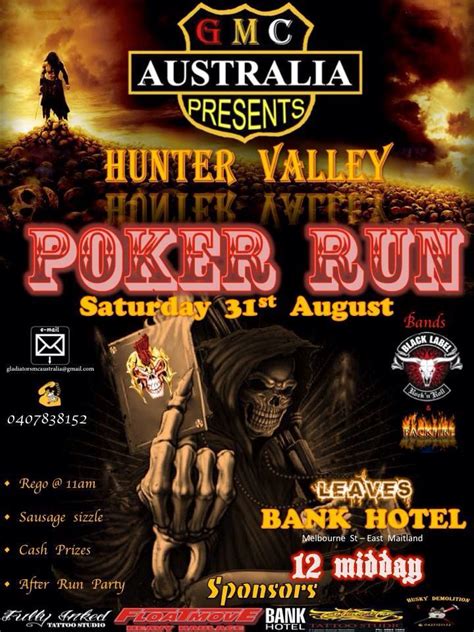 Hunter Valley Poker Run