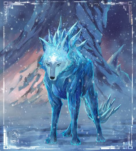 Ice Wolf Blaze