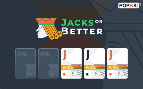 Jacks Or Better Popok Gaming Slot Gratis