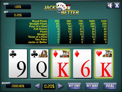Jacks Or Better Video Poker Betsul