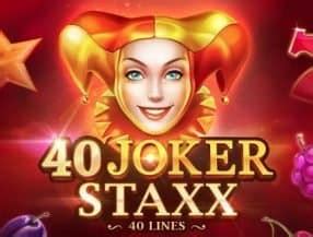 Jogar 40 Joker Staxx 40 Lines Com Dinheiro Real