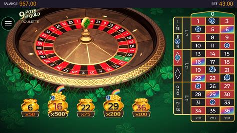 Jogar 9 Pots Of Gold Roulette Com Dinheiro Real