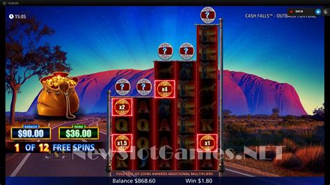 Jogar Cash Falls Outback Fortune No Modo Demo