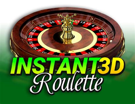 Jogar Instant 3d Roulette No Modo Demo
