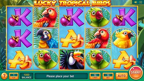 Jogar Lucky Tropical Birds Com Dinheiro Real