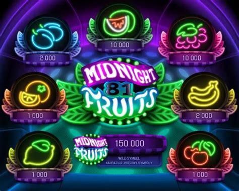 Jogar Midnight Fruits 81 Com Dinheiro Real