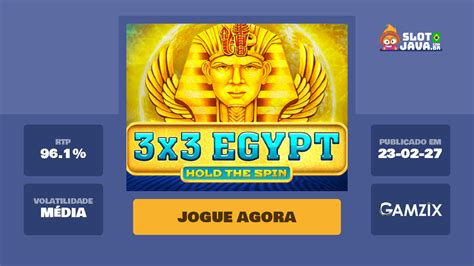 Jogue 3x3 Egypt Hold The Spin Online