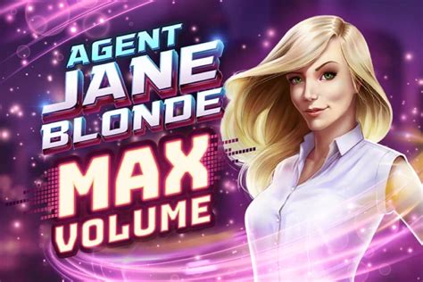 Jogue Agent Jane Blonde Max Volume Online