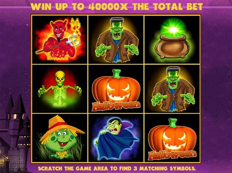 Jogue Halloween Scratchcard Online