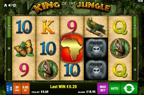 Jogue King Of The Jungle Online