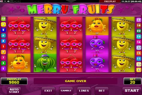 Jogue Merry Fruits Online