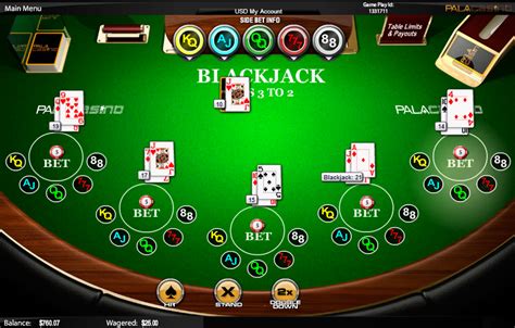 Jogue Premier Blackjack With Side Bets Online