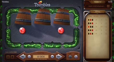 Jogue Thimbles Online