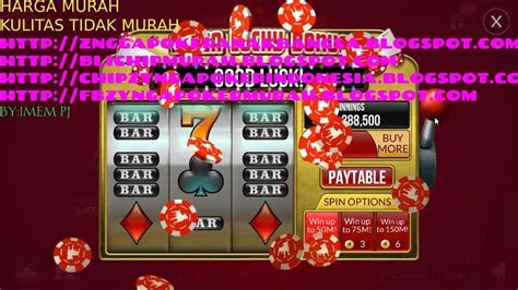 Jual Chip Poker Zynga Murah Meriah