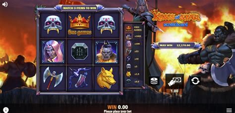 Kings Of War Scratchcard Slot - Play Online