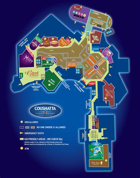Lake Charles Louisiana Casinos Mapa